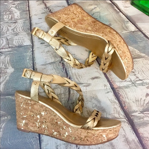 Kate Spade Wedge Sandal - Size 7.5 - Picture 1 of 6
